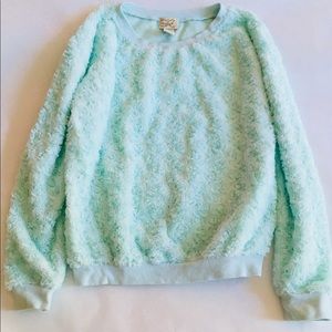 Velour sweatshirt